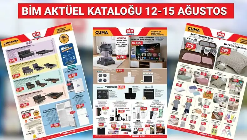 BİM’in 12-15 Ağustos Kataloğu: Termoslar, Drone'lar ve Daha Fazlası!