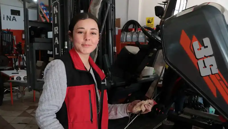 Sanayi Dünyasında Bir İlk: Melike Hanım'ın Forklift Serüveni