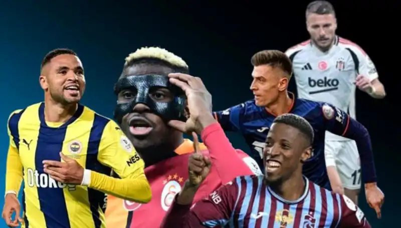 Süper Lig’de Gol Krallığı Yarışı: Osimhen, Banza ve En-Nesyri’nin Gol Sayıları Açıklandı!