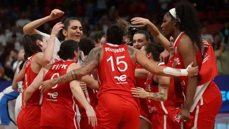 A Milli Kadın Basketbol Takımı Litvanya Maçı Öncesi Hazırlıklarını Tamamladı