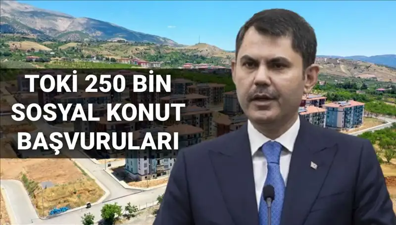 2025'te TOKİ'den 250 Bin Sosyal Konut Başvuruları Başlıyor!