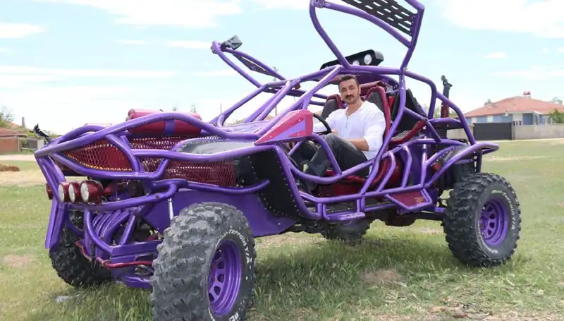 Kendi Arazi Aracını Yapan Yetenekli Girişimci: Mad Max İlhamı ile 900 Bin TL Harcadı
