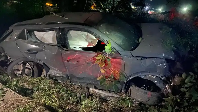 Alkollü Şoförün Takla Attığı Kaza: Araç Hurda Yığınına Döndü