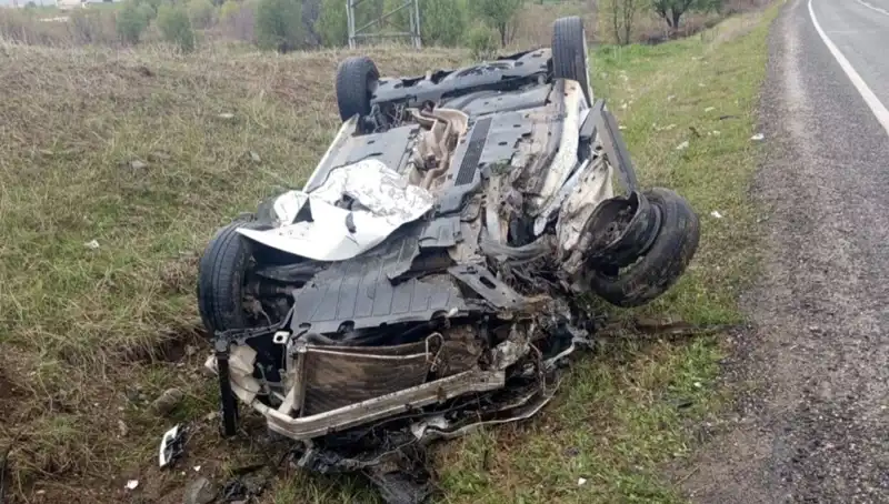 Yola Fırlayan Domuz, Kaza Yaptırdı: 1 Ölü, 6 Yaralı