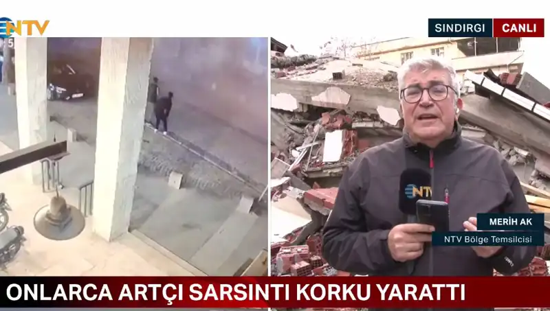 Balıkesir Sındırgı'da Deprem: NTV Ekipleri Olay Yerinde