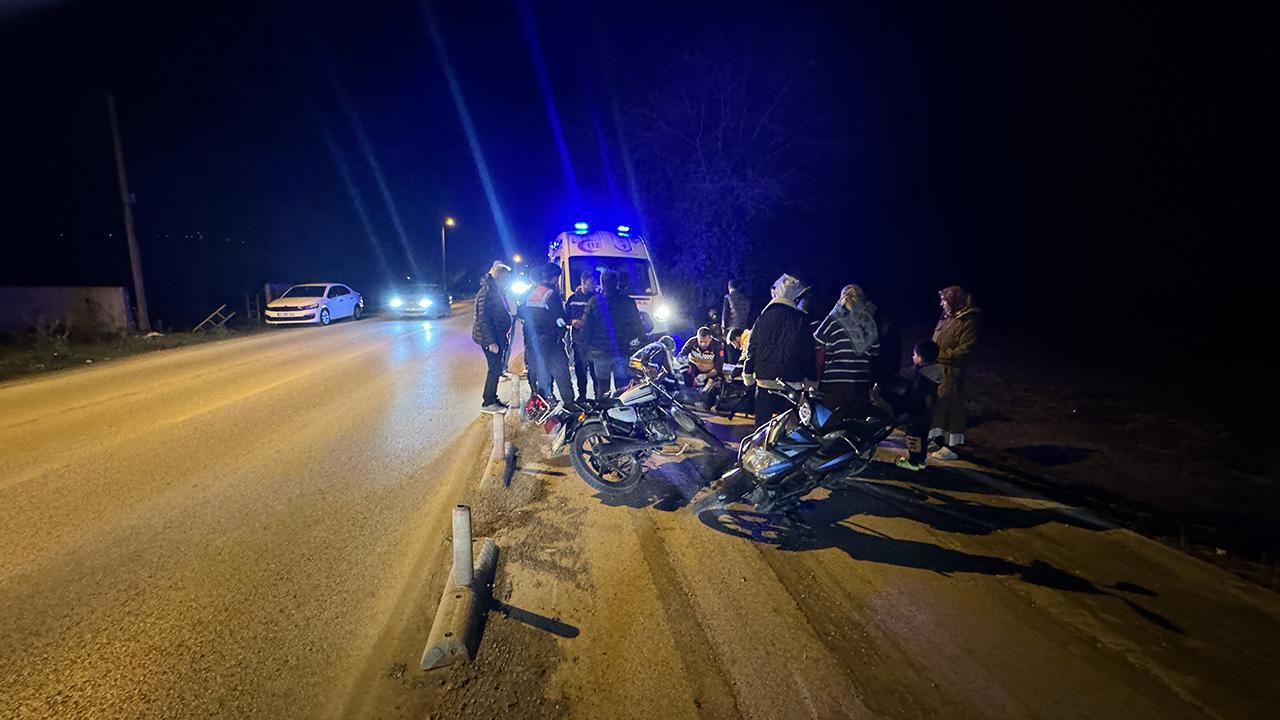 Motosiklet Karıştığı Kazalar Tehlike Saçıyor
