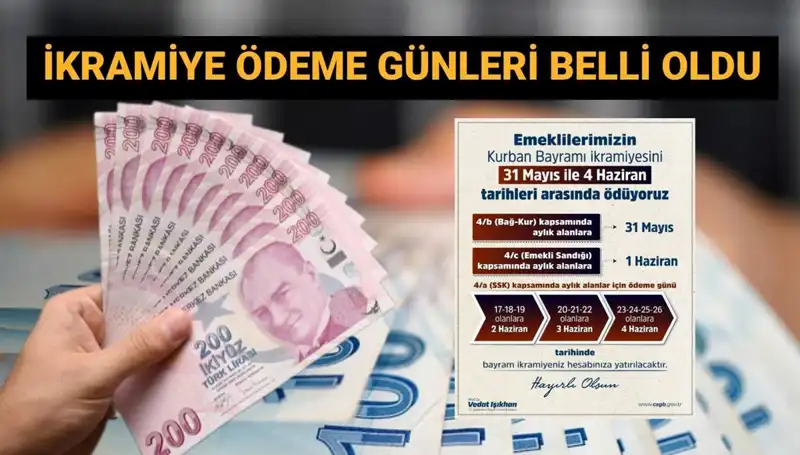 Emekli Bayram İkramiyeleri Hesaplara Yatmaya Başladı! Tarihleri ve Detaylar Burada