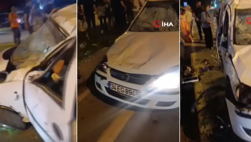 İstanbul Sahil Yolunda Gerilim Dolu Anlar: Ucuz Atlatılan Kaza