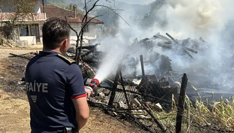 Evdeki Yangın, Alevleri Ormana Taşıdı: Ekipler Zamanla Yarışıyor!