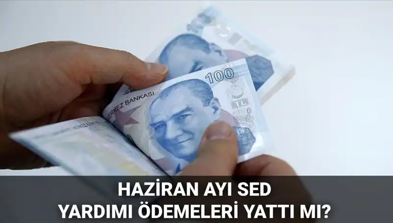 Haziran 2025 SED Ödemeleri Ne Zaman Yatacak? Sorgulama Nasıl Yapılır?