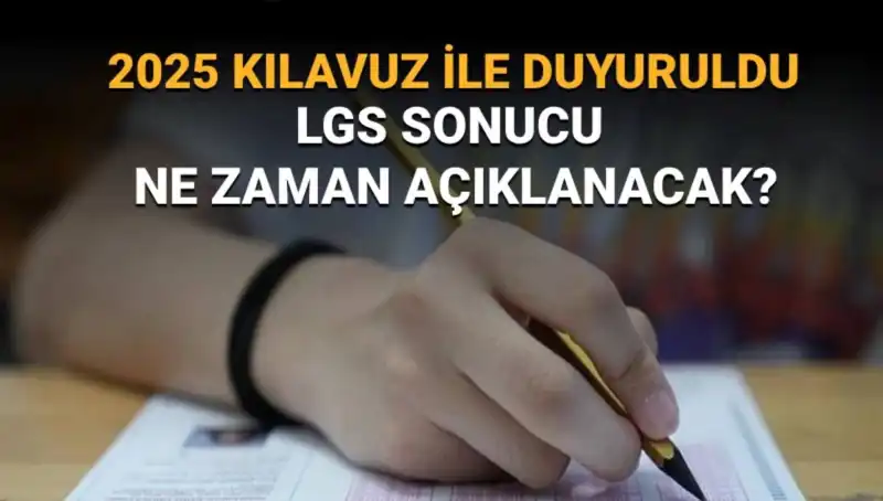 LGS 2025 Sonuçları İçin Geri Sayım Başladı! MEB Açıklama Yaptı