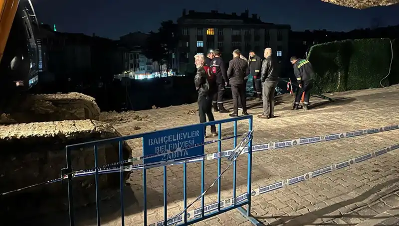 İstanbul'da İnşaat Çalışmasında Yolda Çökme Olayı: Yetkililer Harekete Geçti