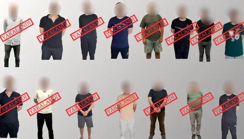 Kırmızı Bültenle Aranan 14 Şüpheli Operasyonla Yakalandı