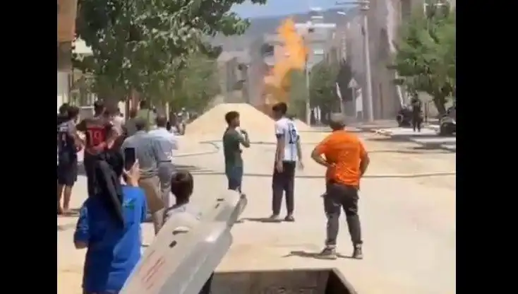 Kilis’te Doğalgaz Borusu Patladı: Panik ve Güvenlik Önlemleri Alındı