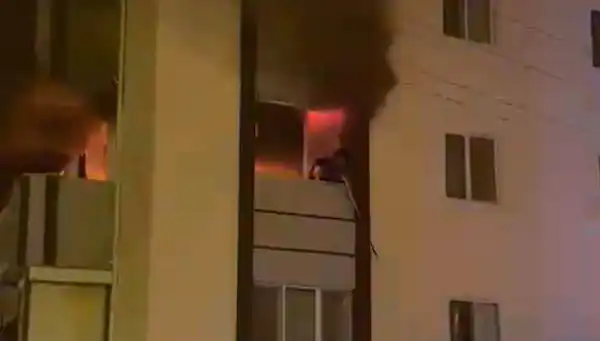 Beş Katlı Binada Yangın: Trajik Olayda Karı-Koca Hayatını Kaybetti
