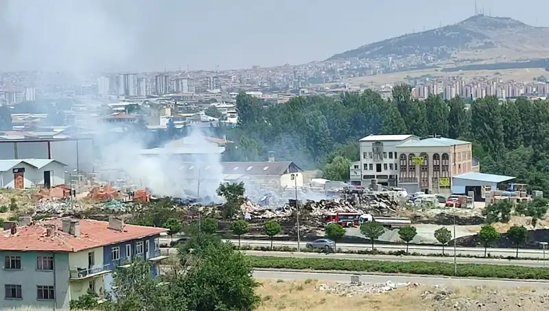 Otluk Alanda Patlak Veren Yangın Depoyu Kül Etti: Olayın Ayrıntıları