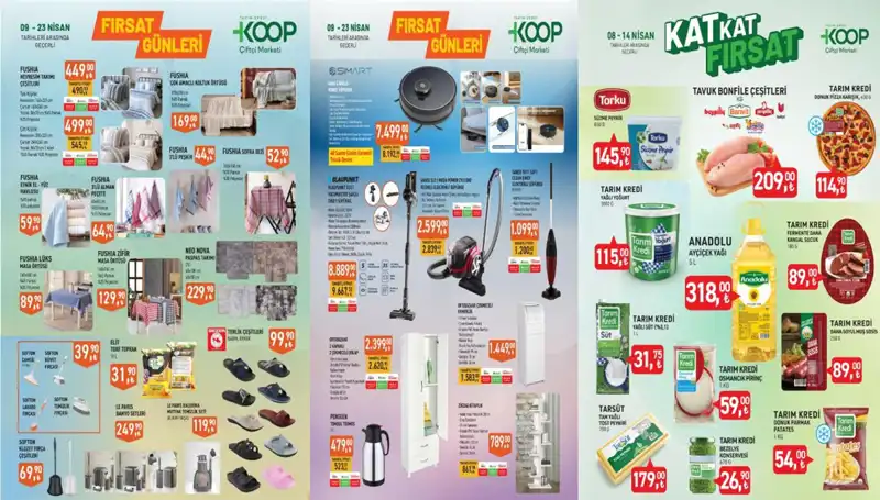 Tarım Kredi KOOP Marketleri’nden Nisan Ayına Özel İndirim Fırsatları!