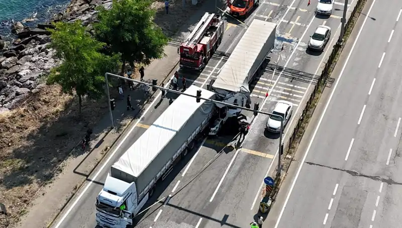 Karadeniz Sahil Yolu'nda TIR Zincirleme Kazası: Bir Can Kaybı